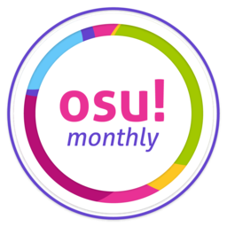osu!monthly logo